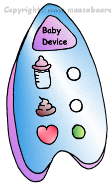 baby device babies -illustration-comic-individuell-cartoons-zeichnungen-mausebaeren
